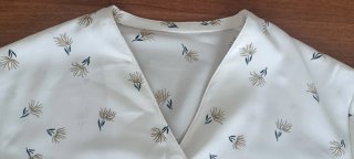 Blusa elegante estampada