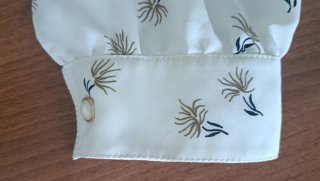 Blusa elegante estampada
