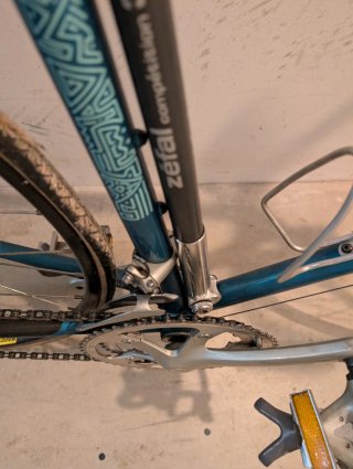 Bicicleta clásica carretera Peugeot Aspin 14