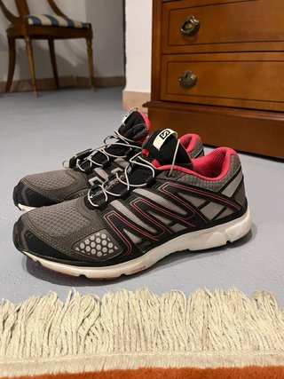 Zapatillas Salomon Mujer Gris y Rosa