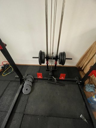 Rack Multipower con Polea