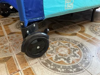 Cuna de viaje plegable