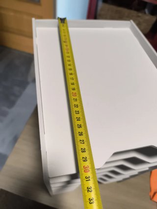 Clasificador de documentos de PVC