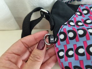 Marca Kipling de lona multicolor