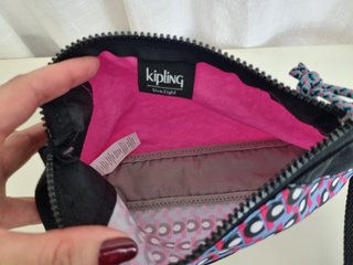 Marca Kipling de lona multicolor