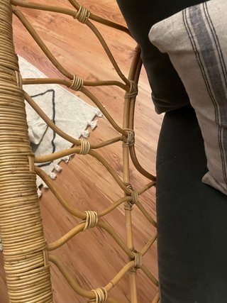 Divano in vimini Ikea