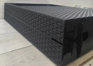 Tumbona de Jardín Plegable con cojín para exterior