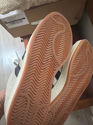 Zapatillas Adidas Campus Beige y Negras