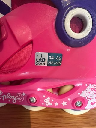 Patines en línea Oxelo Talla 34-36 Niña
