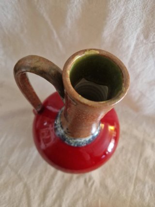 Jarrón vintage de cerámica años 60-70