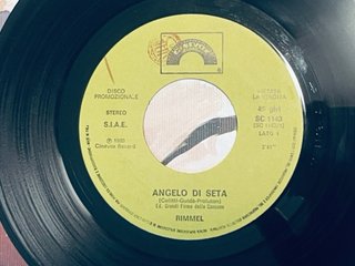 Rimmel - Angelo di Seta 45 Giri Vinile