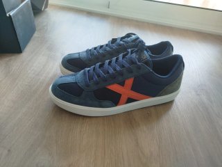 Zapatillas Munich Talla 44 Azul Naranja