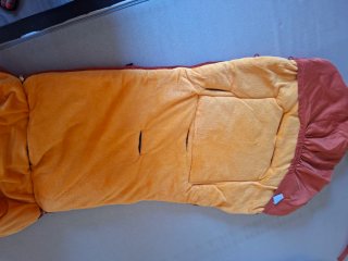 Saco universal para cochecito naranja