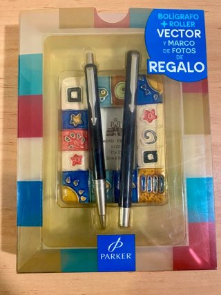 Pack Bolígrafo y Roller Vector Parker