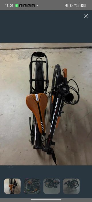 Bicicleta Plegable Mom Light 24