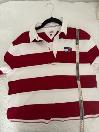 Polo Tommy Hilfiger Rayas Talla S