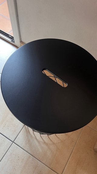 Mesa Auxiliar KIVISTBRO IKEA Negra