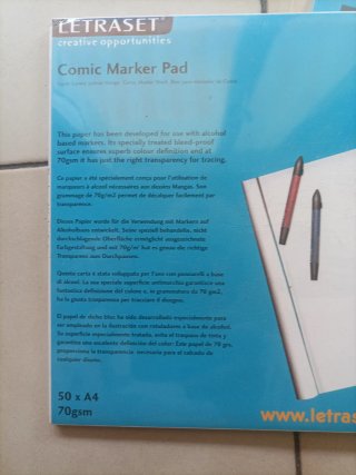 LETRASET tramas y papel para dibujar