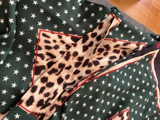 Camisa vestido estampado mujer