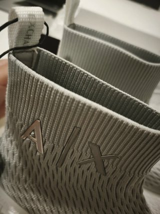 Zapatillas Armani Exchange AX Gris/Blanco