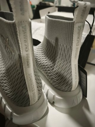 Zapatillas Armani Exchange AX Gris/Blanco