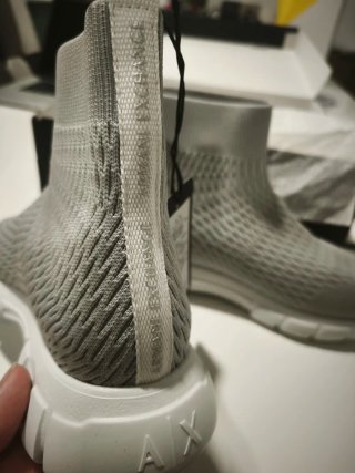 Zapatillas Armani Exchange AX Gris/Blanco