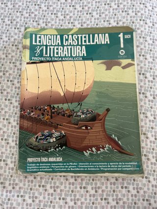 Lengua castellana y literatura, 1 BACH.