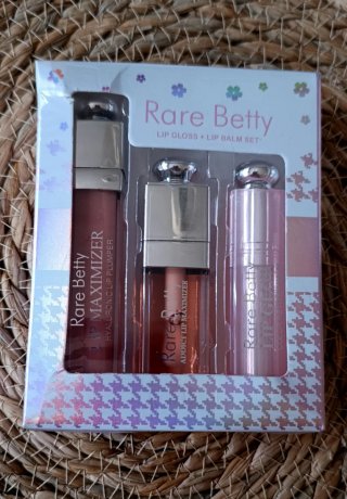 Rare Betty Set Labial y Bálsamo Rosa