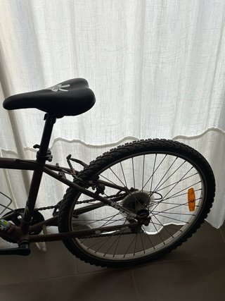 Bicicleta Montaña BTwin Negra