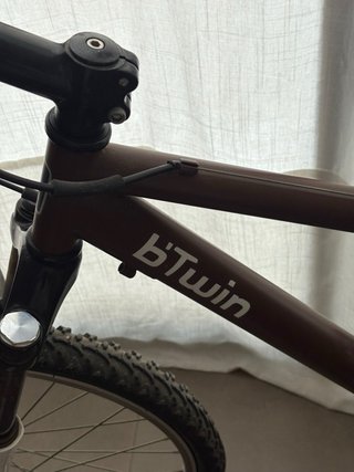 Bicicleta Montaña BTwin Negra