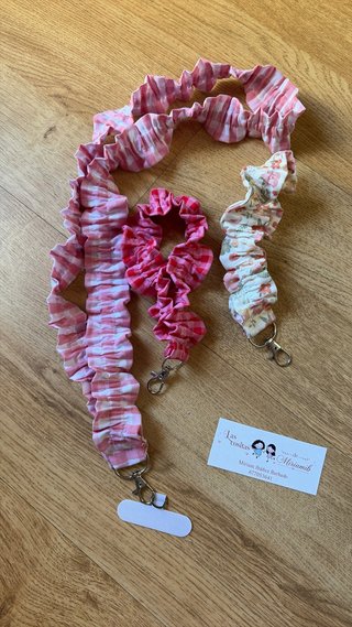 Colgadores móvil/llavero scrunchies Las Cositas de