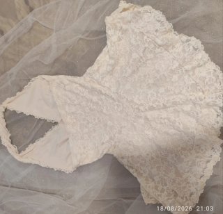 Vestido blanco encaje