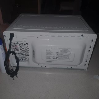 Microondas Cecotec Blanco impecable