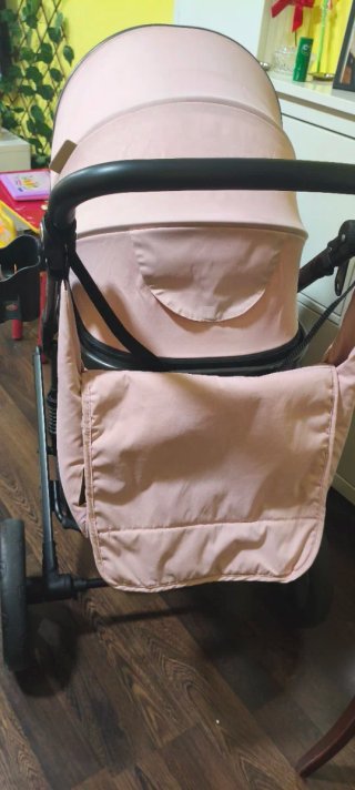 Carrito de bebé 2 en 1 rosa