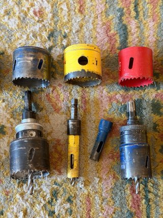 Lote Coronas Starrett Bi-Metal + Mandriles