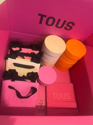 Lote Cajas y Bolsas TOUS