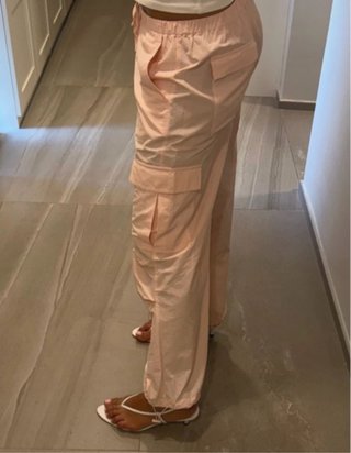 Pantalones impermeables rosa