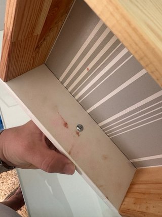 Tocador Ikea Blanco con Espejo y Cajones