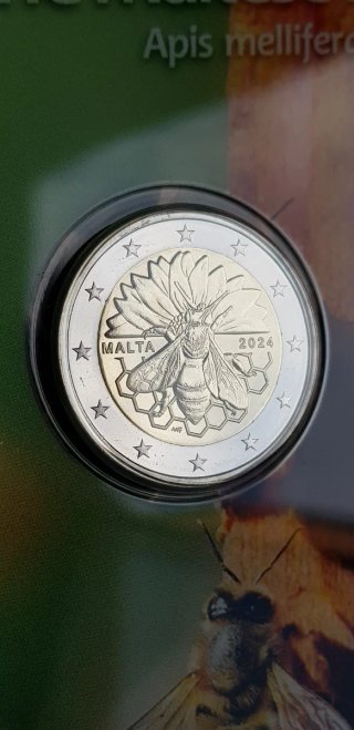 2€ Malta 2024 Ape di Malta folder