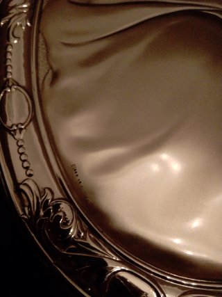Cuadro Virgen con Niño.Plata