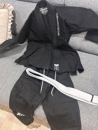 Kimono Jiu Jitsu SP Negro Niño