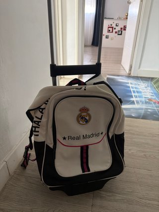Mochila Real Madrid con ruedas