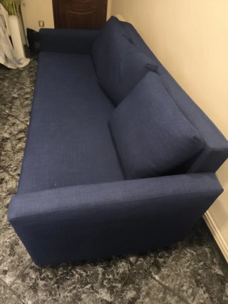 Sofá Cama IKEA Friheten Azul
