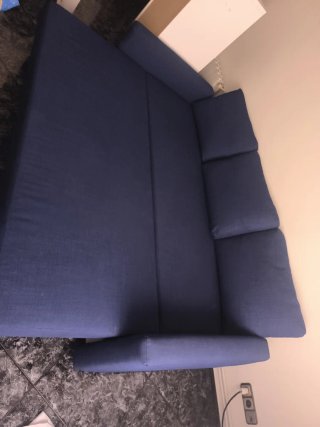 Sofá Cama IKEA Friheten Azul