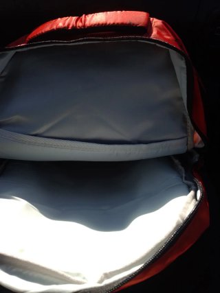 Mochila Spiderman Roja Negra