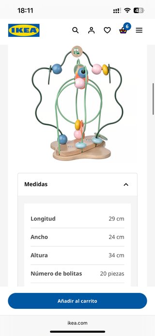 Juguete de Cuentas para Bebé