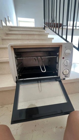 Horno eléctrico blanco FAR