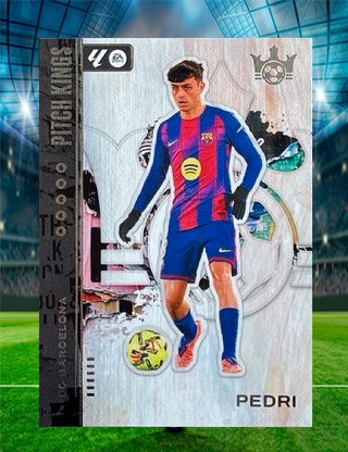 Pedri Pitch Kings 2025-26 Panini La Liga #1