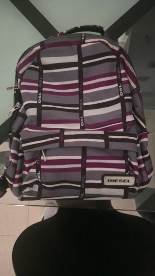Mochila Diesel a rayas
