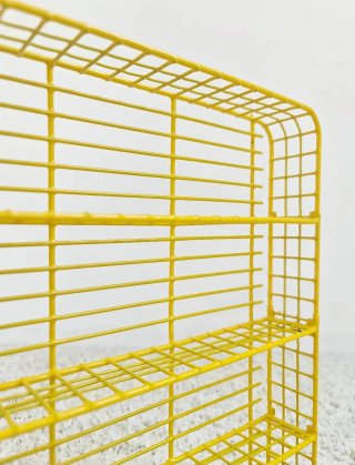 Organizador de metal estilo POP | Vintage 80s
